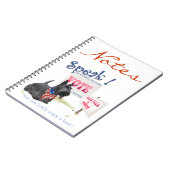 Scottie Angus Fala für Präsident Notizblock (Linke Seite)