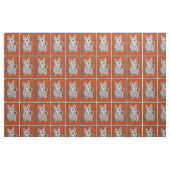 Scottie auf kariertem stoff (Fat Quarter (45,7 x 55,9 cm))