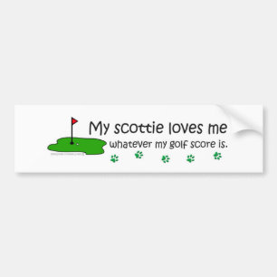 Scottie Autoaufkleber