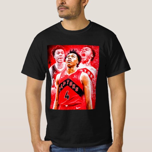 Scottie Barnes #4 T-Shirt (Vorderseite)