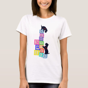 Scottie-Blöcke T-Shirt