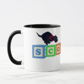 Scottie Blöcke !! Tasse (Links)