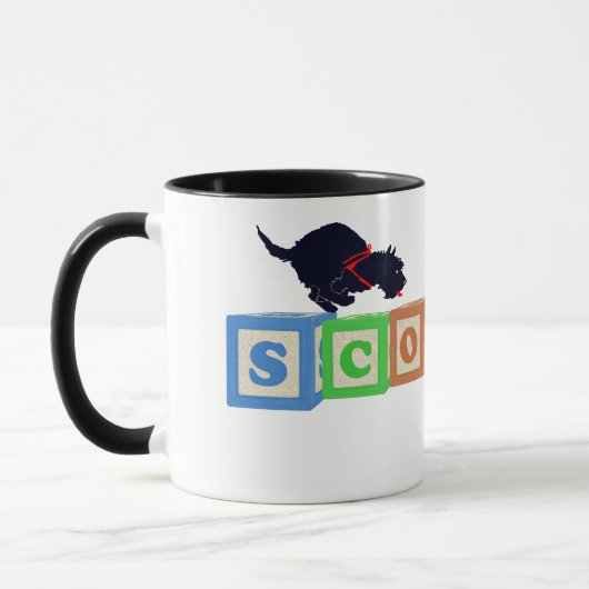 Scottie Blocks! Tasse (Links)