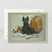 Scottie Bon Voyage Postcard Postkarte (Vorne/Hinten)