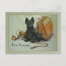 Scottie Bon Voyage Postcard Postkarte