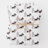 Scottie Christmas Geschenkpapier Set (Beispiel)
