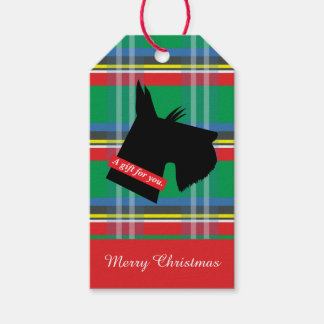 Scottie Christmas Gift Tags Geschenkanhänger