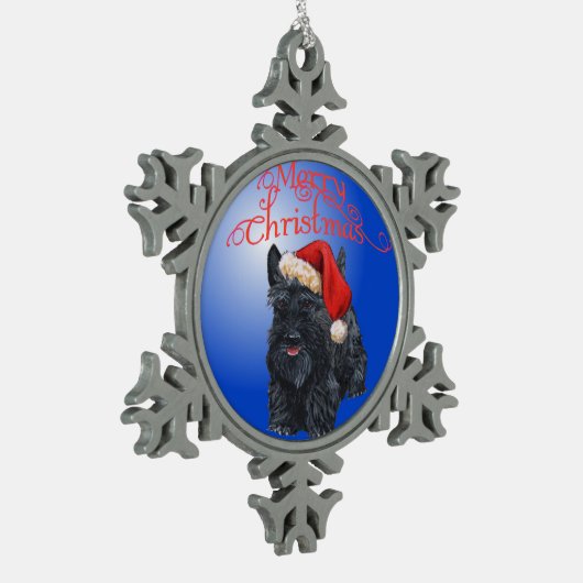 Scottie Christmas Ornament (Links)