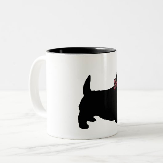 Scottie Coffee Tasse (Vorderseite Links)