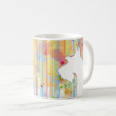 Scottie Customizable Watercolor Silhouette Tasse (VorderseiteRechts)