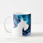 Scottie Customizable Watercolor Silhouette Tasse B (Links)