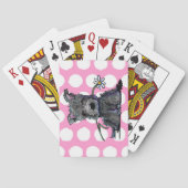 Scottie Daisy Spielkarten (Rückseite)