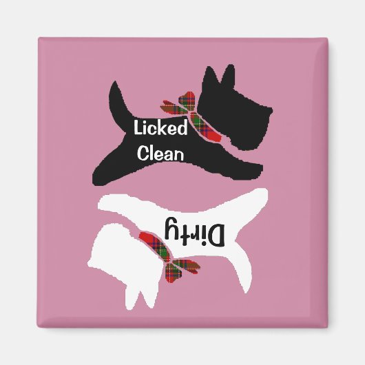 Scottie Dishwasher Magnet Personalize (Vorne)