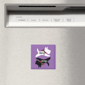 Scottie Dishwasher Magnet Personalize (In Situ (Geschirrspüler))