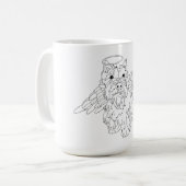 Scottie Dog Angel Kaffeetasse (Vorderseite Links)