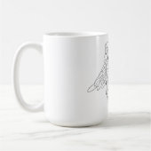Scottie Dog Angel Kaffeetasse (Links)