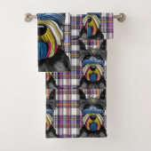 Scottie Dog Badhandtuch Set (Insitu)