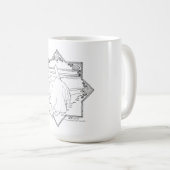 Scottie Dog Beach Kaffeetasse (VorderseiteRechts)