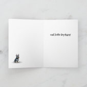 Scottie Dog Birthday Wwünschcard Karte (Innenseite)