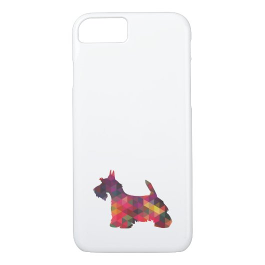 Scottie Dog Breed Geo Silhouette Multi Case-Mate iPhone Hülle (Rückseite)