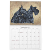 Scottie Dog Calendar Kalender (Feb 2027)
