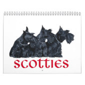 Scottie Dog Calendar Kalender (Titelbild)