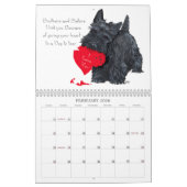 Scottie Dog Calendar Kalender (Feb 2026)