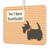 Scottie dog car air fresh, Scottish Terrier Autolufterfrischer (Links)
