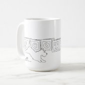 Scottie Dog Kaffeetasse (Vorderseite Links)