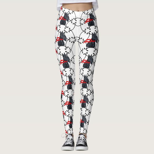 Scottie Dog Leggings (Vorderseite)