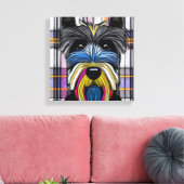 Scottie Dog Leinwanddruck (Insitu (Wohnzimmer))