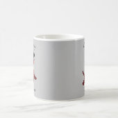 Scottie Dog Life Happens Kaffee hilft Funny Mug Kaffeetasse (Mittel)