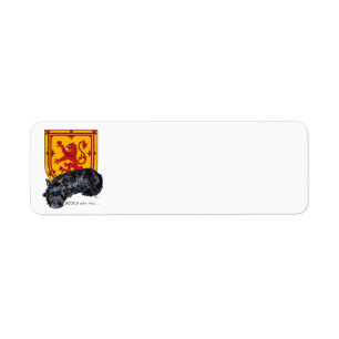 Scottie Dog Lion Rampant Flag