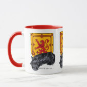 Scottie Dog Lion Rampant Flag Tasse (Links)