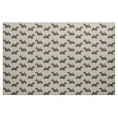 Scottie Dog mit Tartan Collar Stoff (Fat Quarter (45,7 x 55,9 cm))