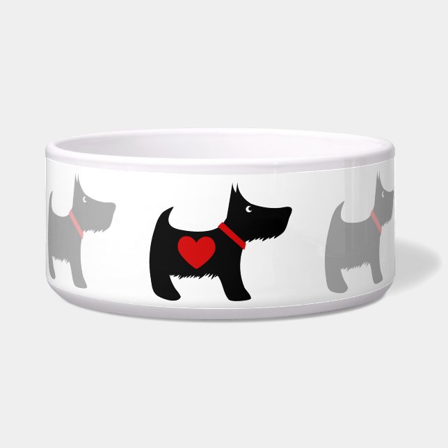 Scottie Dog Napf (Vorderseite)