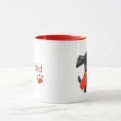 Scottie dog No. 1 dad Tasse (Zentrum)