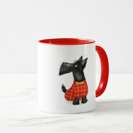 Scottie dog No. 1 dad Tasse (VorderseiteRechts)