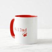 Scottie dog No. 1 dad Tasse (Vorderseite Links)