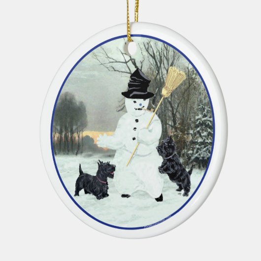 Scottie Dog Ornament (Links)