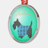 Scottie Dog Ornament (Links)