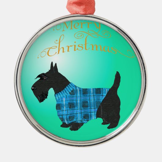 Scottie Dog Ornament (Vorne)
