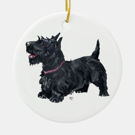 Scottie Dog Ornament (Vorne)