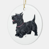 Scottie Dog Ornament (Links)