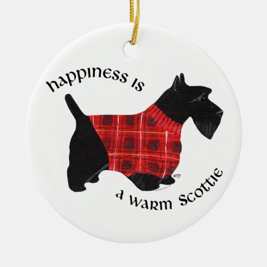Scottie Dog Ornament (Vorne)