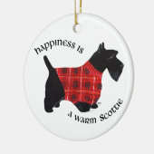 Scottie Dog Ornament (Links)