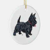 Scottie Dog Ornament (Rechts)