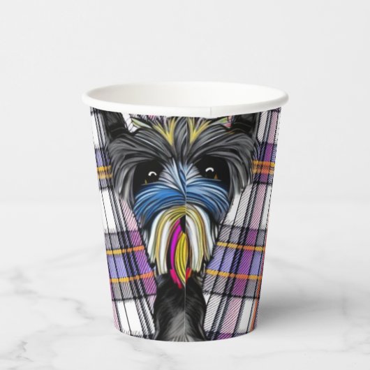 Scottie Dog Pappbecher (Rechts)