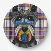 Scottie Dog Pappteller (Vorderseite)