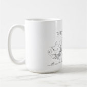 Scottie Dog Party Animals Kaffeetasse (Links)
